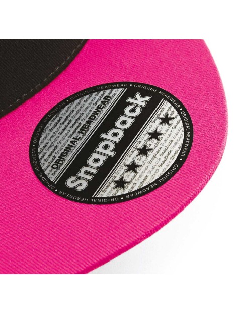 BEECHFIELD Casquette Snapback contrastée - 5 panneaux  personnalisable