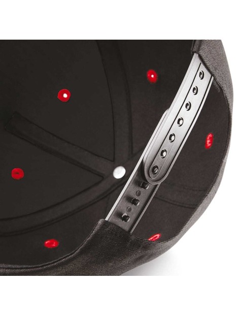BEECHFIELD Casquette Snapback contrastée - 5 panneaux  personnalisable