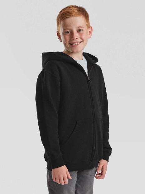 Sweat-shirts à personnaliser FOL Sweat-shirt enfant zippé capuche Classic (62-045-0) 