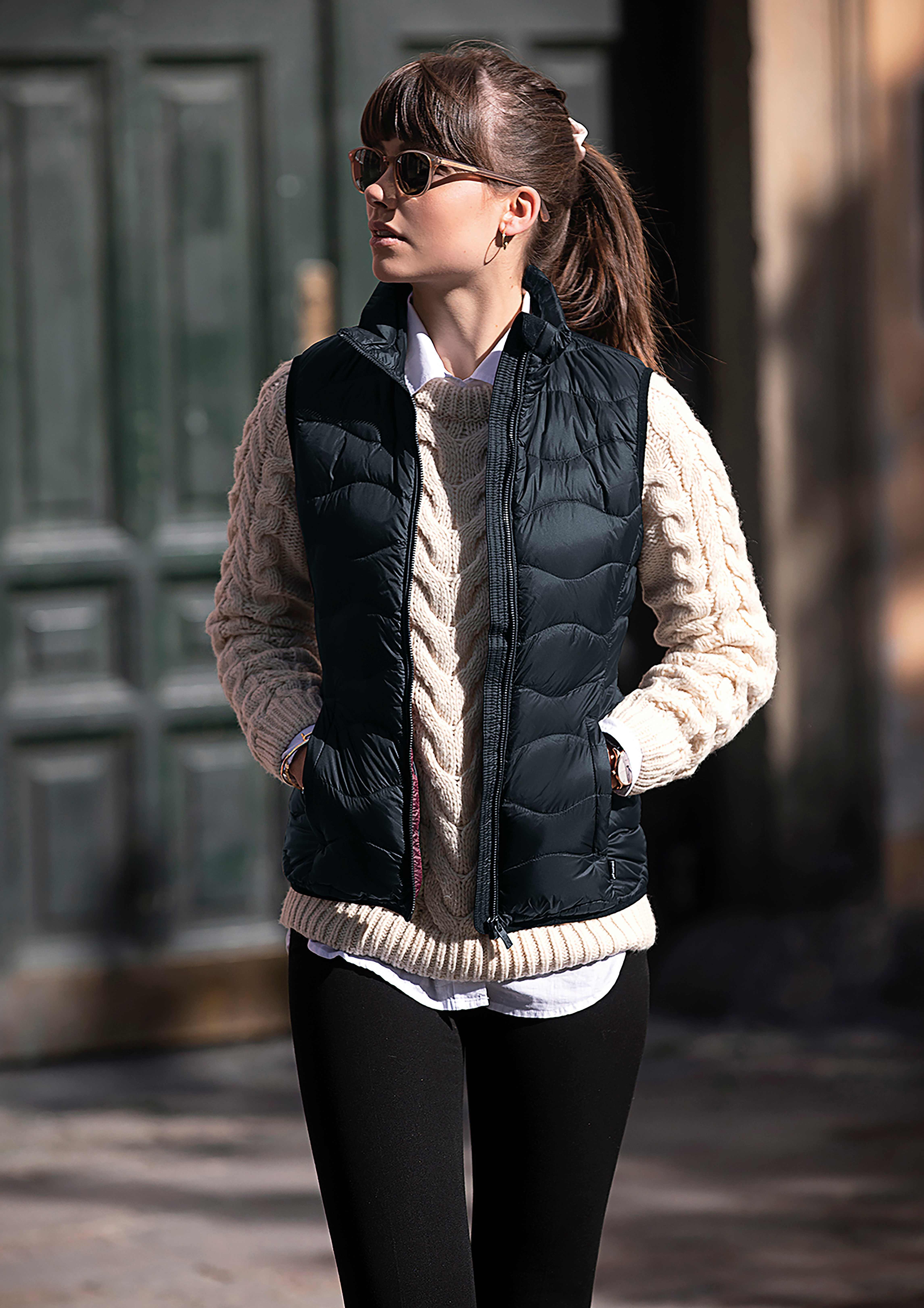 Vestes personnalisable NIMBUS Vermont pour femmes - veste rembourrée sans manches polyvalentes