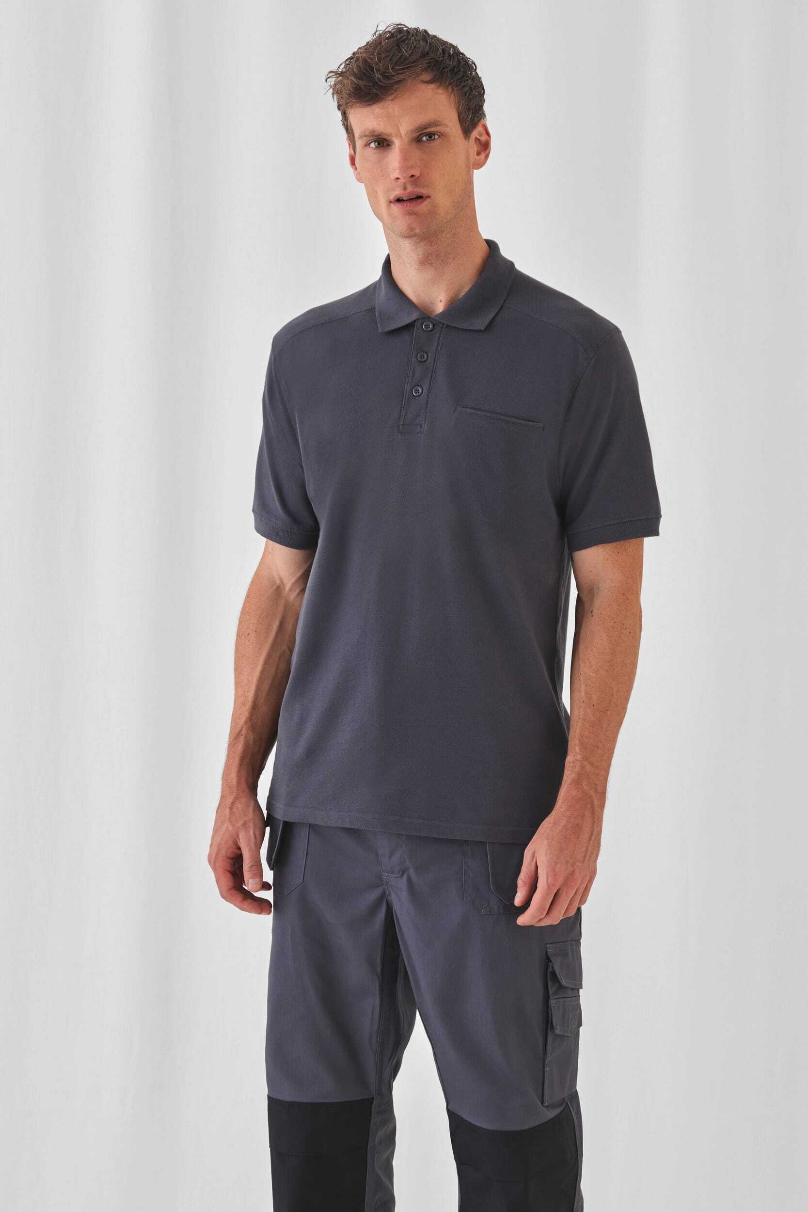 Polo's B&C Skill Pro Polo Shirt voor bedrukking &amp; borduring