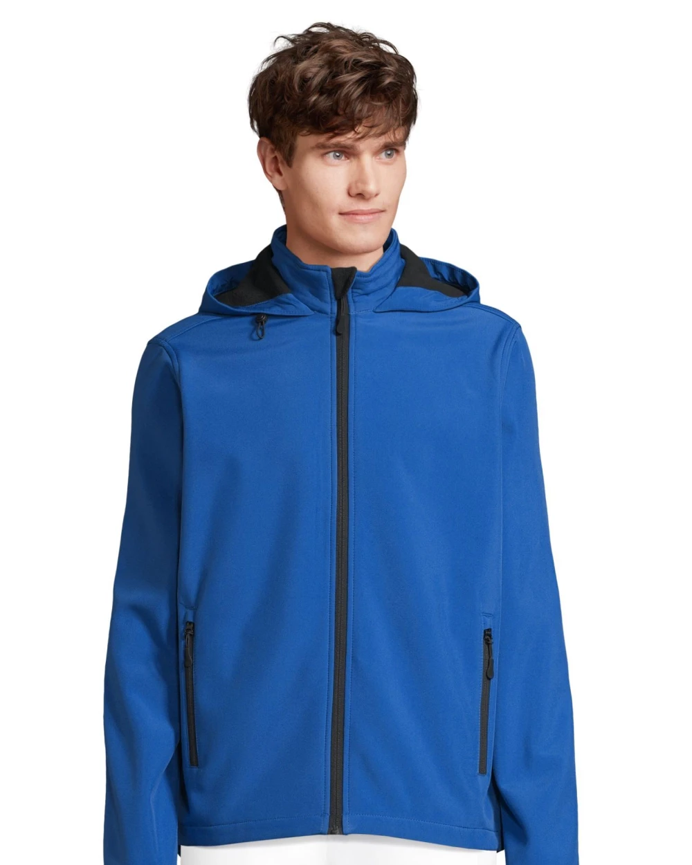 Softshells SOL'S Men´s Race Softshell Hooded Jacket voor bedrukking &amp; borduring