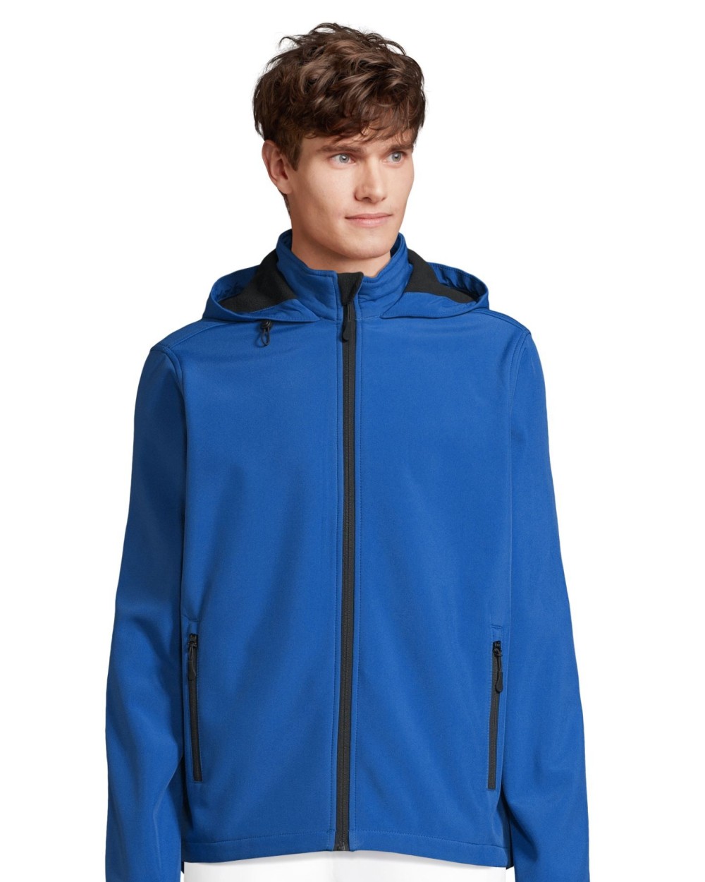 SOL'S Men´s Race Softshell Hooded Jacket Softshells personalisierbar