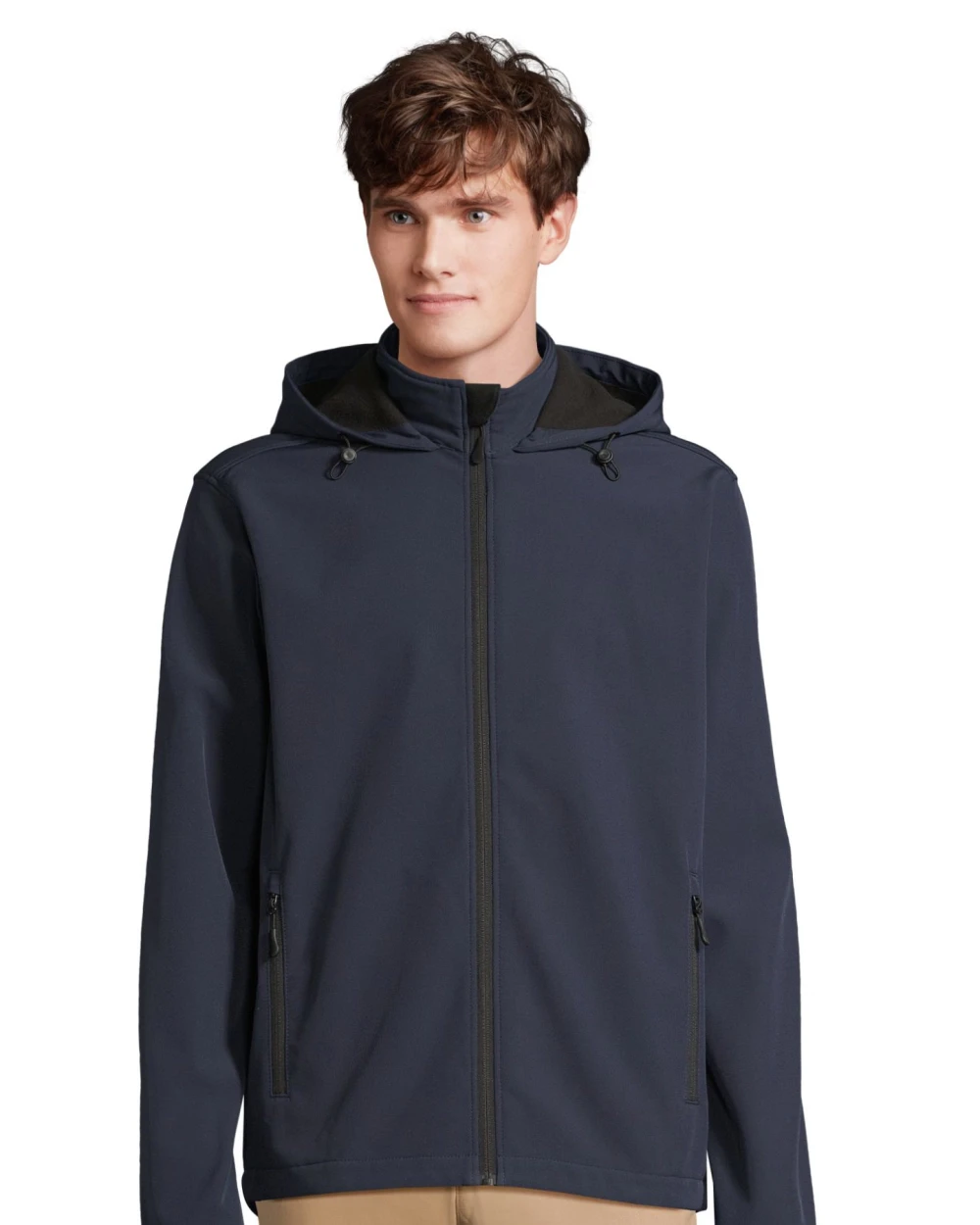 Softshells personnalisable SOL'S Men´s Race Softshell Hooded Jacket