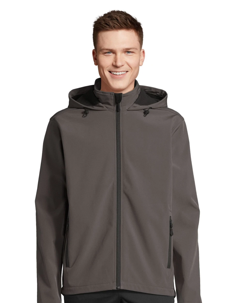 Softshells personnalisable SOL'S Men´s Race Softshell Hooded Jacket