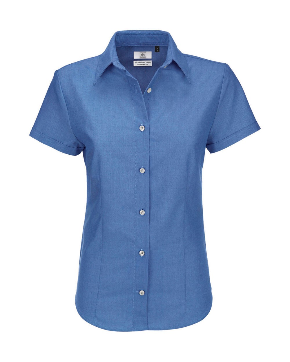 Hemden B&C Oxford SSL/women Shirt voor bedrukking &amp; borduring