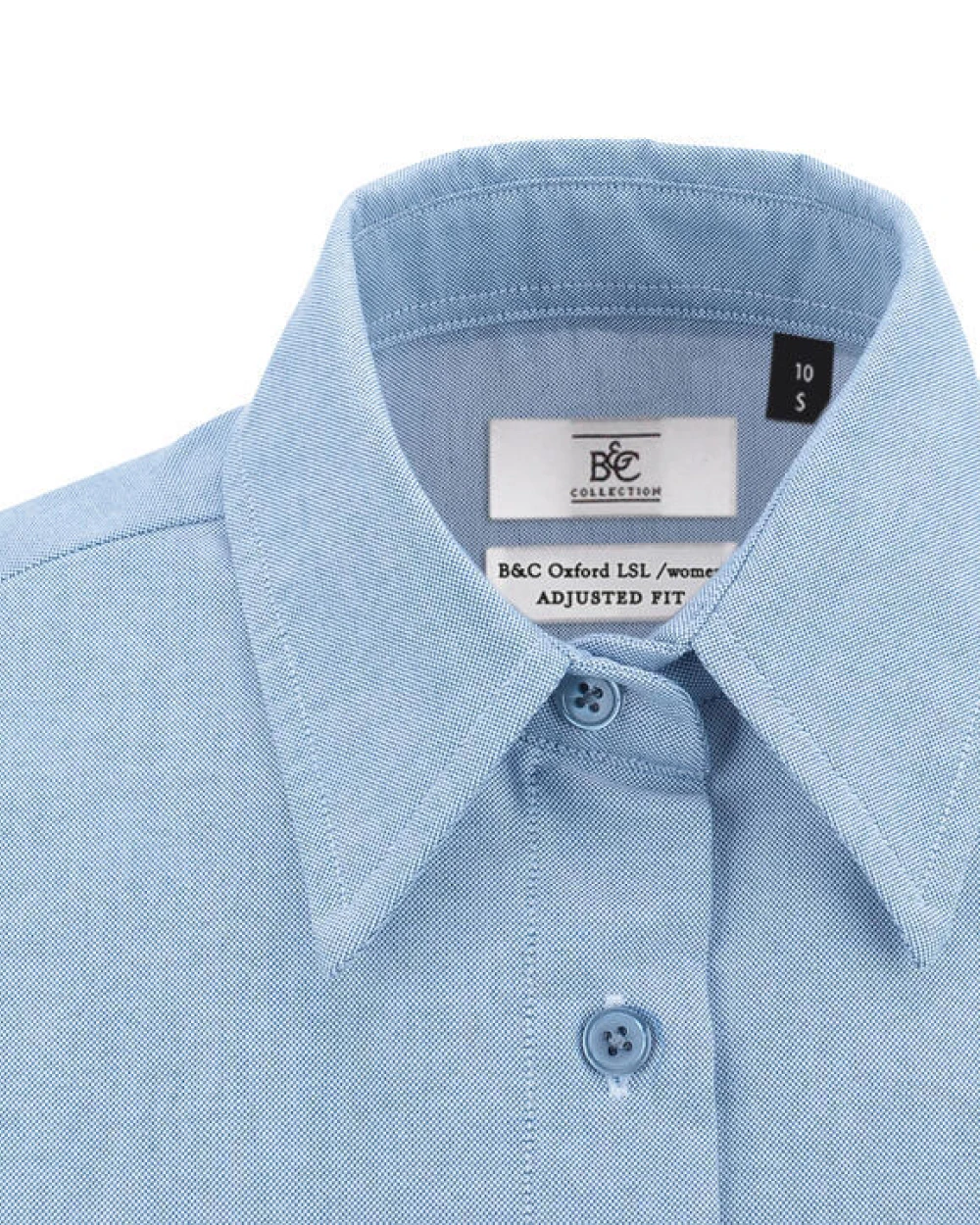 Hemden B&C Oxford SSL/women Shirt voor bedrukking &amp; borduring