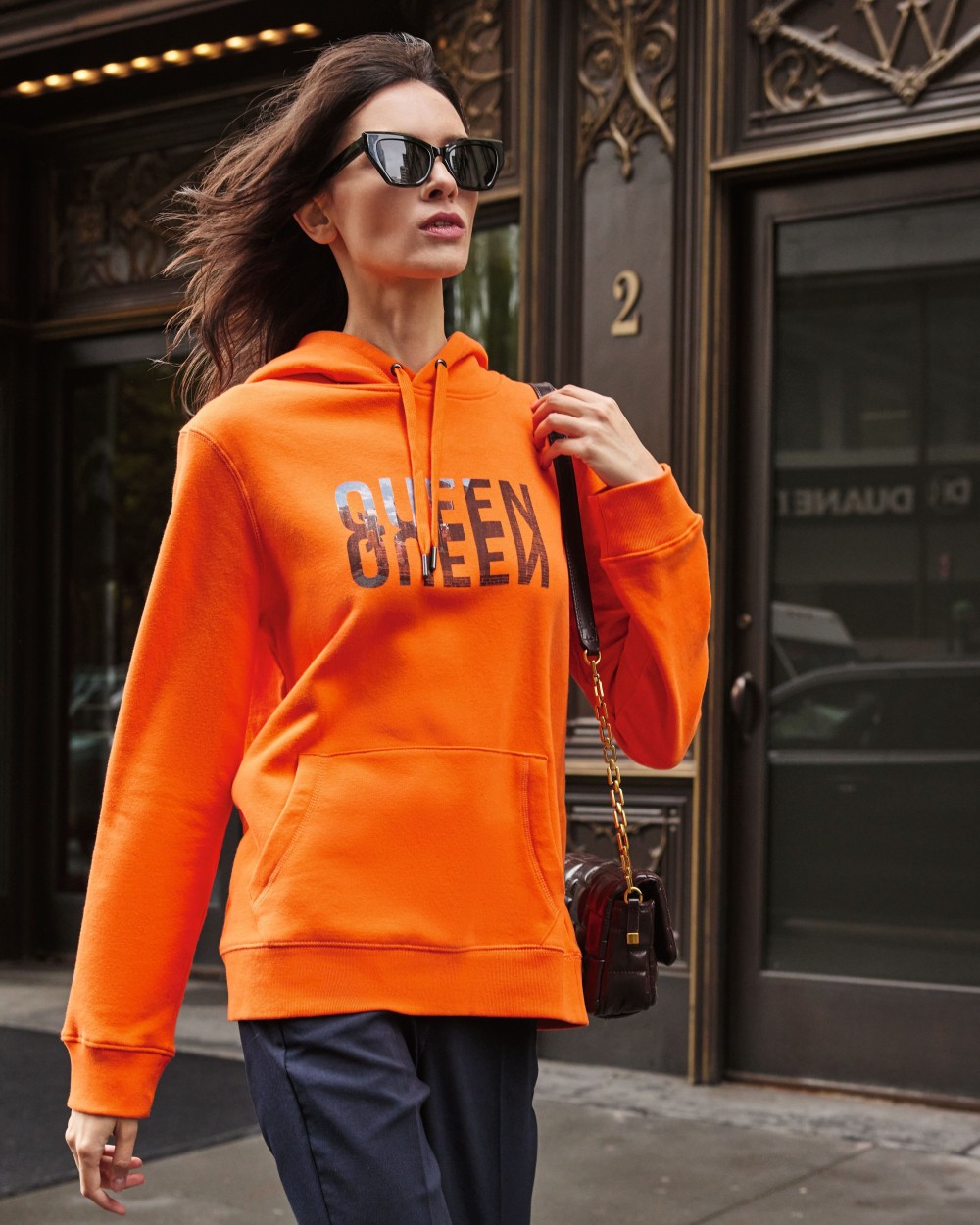 Sweat-shirts personnalisable B&C B&C QUEEN HOODED