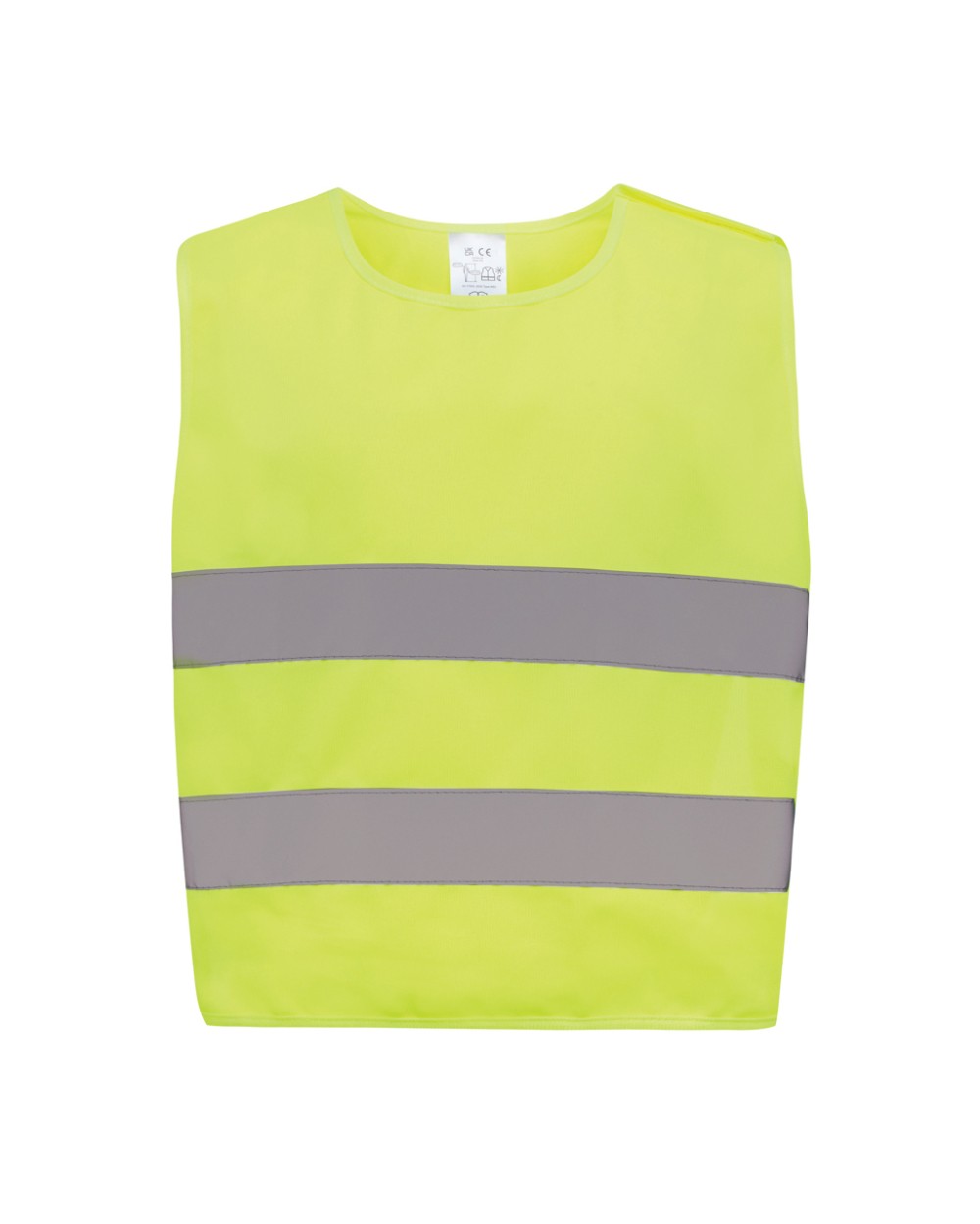 4DO Sicherheitsweste aus GRS recyceltem PET 3-6 Jahre Warnwesten personalisierbar