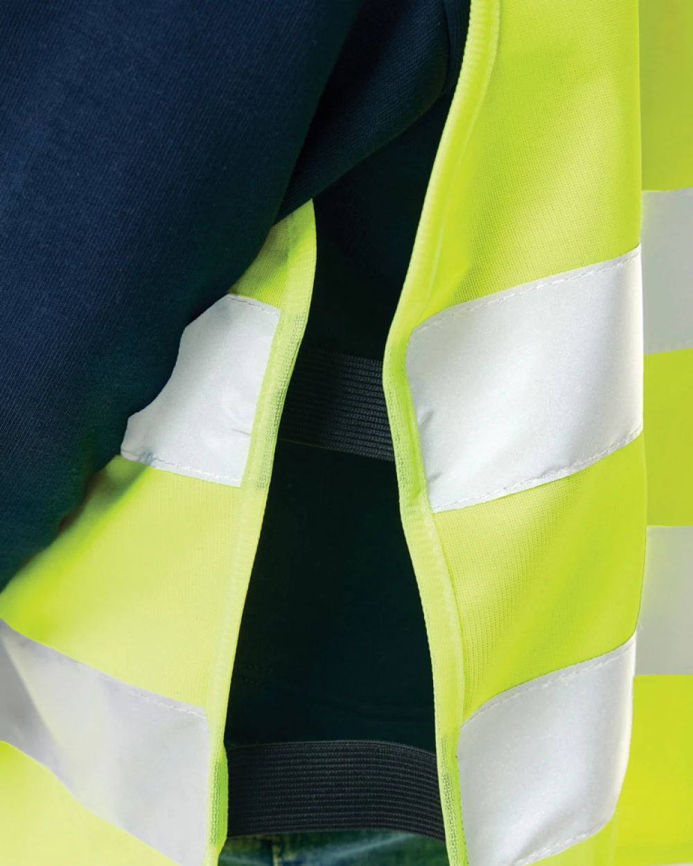 Gilets de sécurité personnalisable 4DO Gilet haute visibilité de signalisation en rPET GRS 3-6 ans
