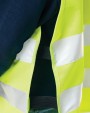 Fluo vestjes 4DO GRS gerecycled PET reflecterend veiligheidsvest 3-6 jaar voor bedrukking &amp; borduring
