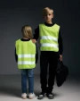 Gilets de sécurité personnalisable 4DO Gilet haute visibilité de signalisation en rPET GRS 3-6 ans