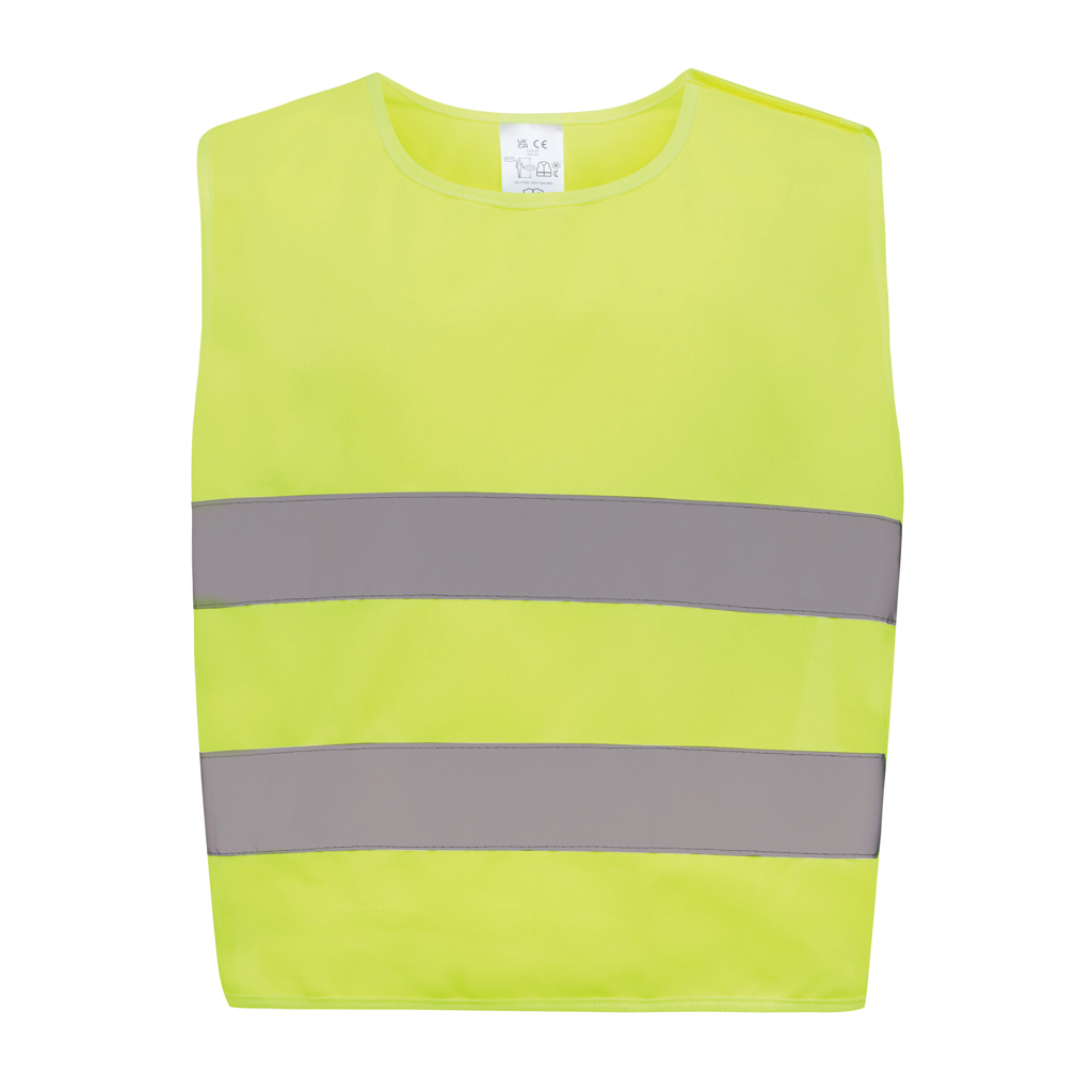 Gilets de sécurité personnalisable 4DO Gilet haute visibilité de signalisation en rPET GRS 3-6 ans