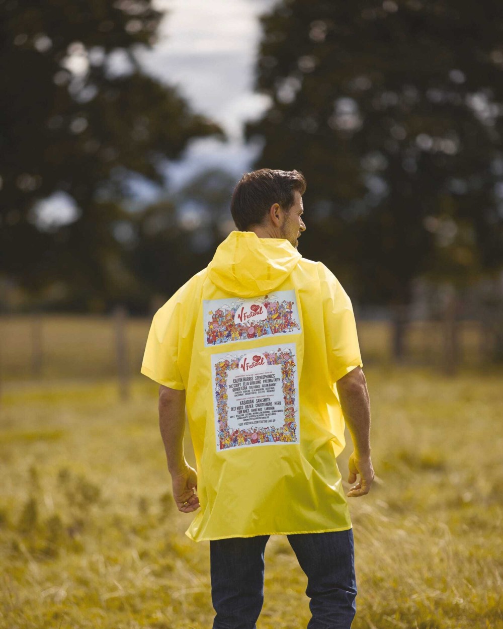 Jassen YOKO Lichtgewicht poncho voor bedrukking &amp; borduring