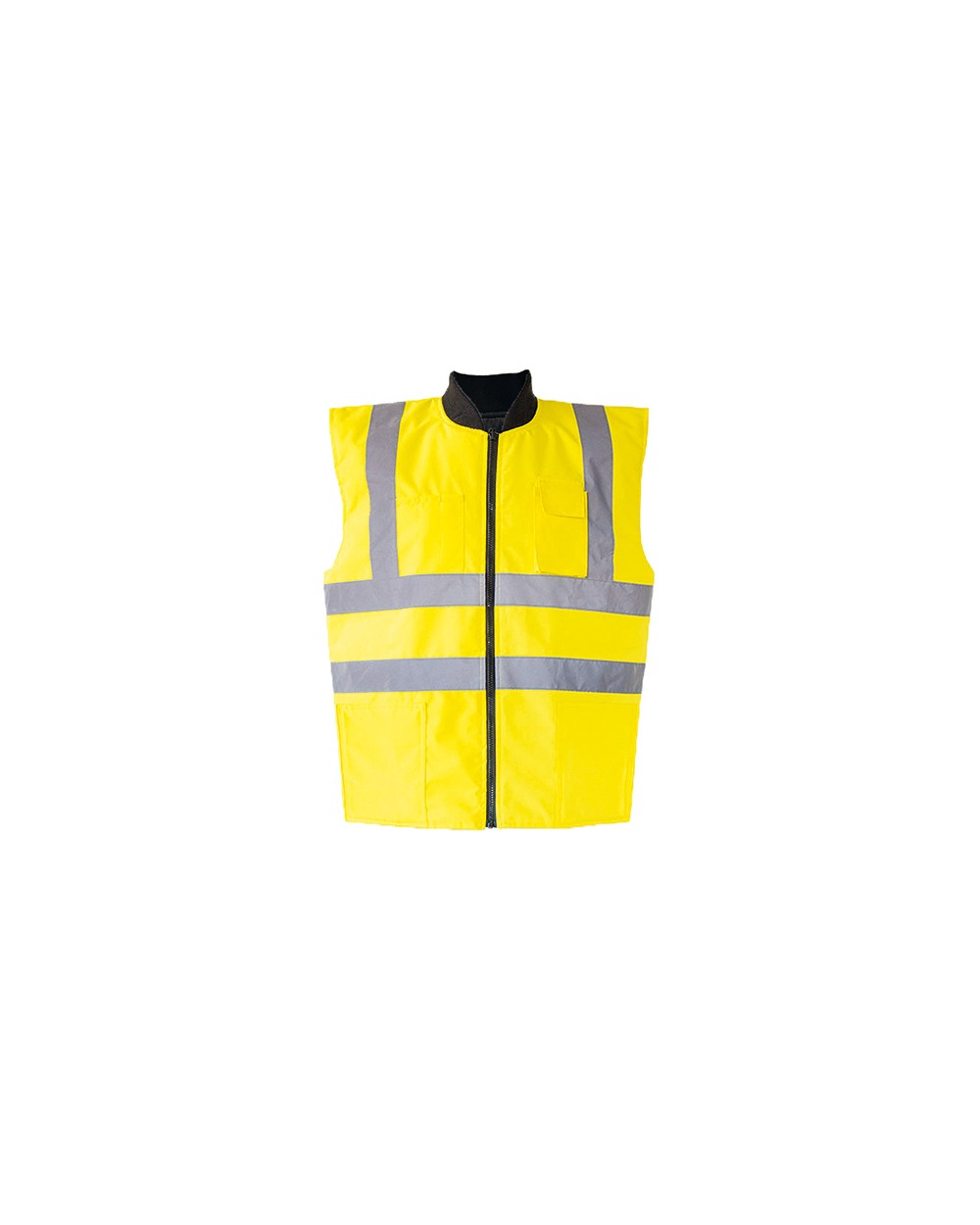 Fluo vestjes KORNTEX Hi-Vis Reversible Bodywarmer „Ural“ voor bedrukking &amp; borduring