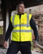 Fluo vestjes KORNTEX Hi-Vis Reversible Bodywarmer „Ural“ voor bedrukking &amp; borduring