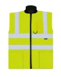 KORNTEX Hi-Vis Reversible Bodywarmer „Ural“ Warnwesten personalisierbar
