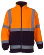 Polar Fleeces YOKO Signalisatie zwaar fleece jack voor bedrukking &amp; borduring