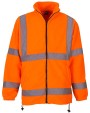 Polar Fleeces YOKO Signalisatie zwaar fleece jack voor bedrukking &amp; borduring