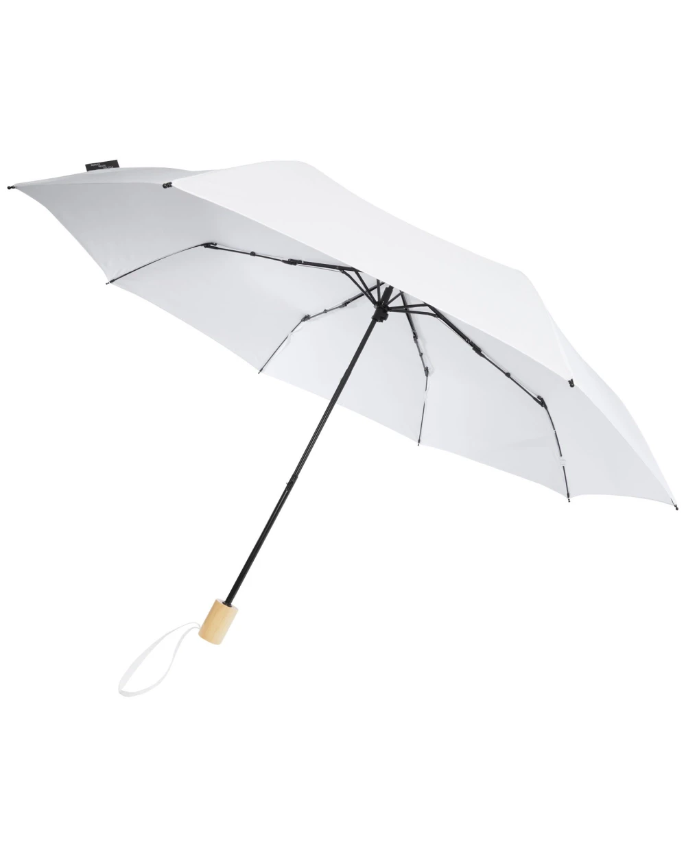 Paraplu's 4DO Birgit 21'' opvouwbare windproof gerecyclede PET-paraplu voor bedrukking &amp; borduring