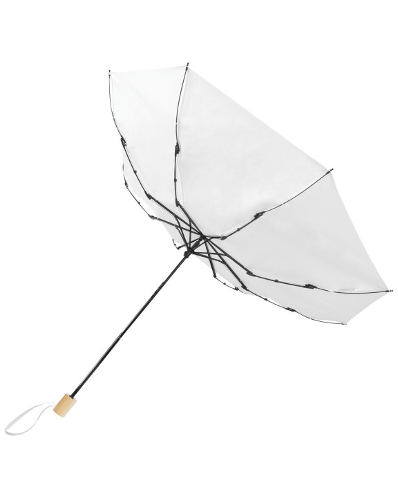 Parapluies personnalisable 4DO Parapluie 21" pliable windproof en PET recyclé Birgit
