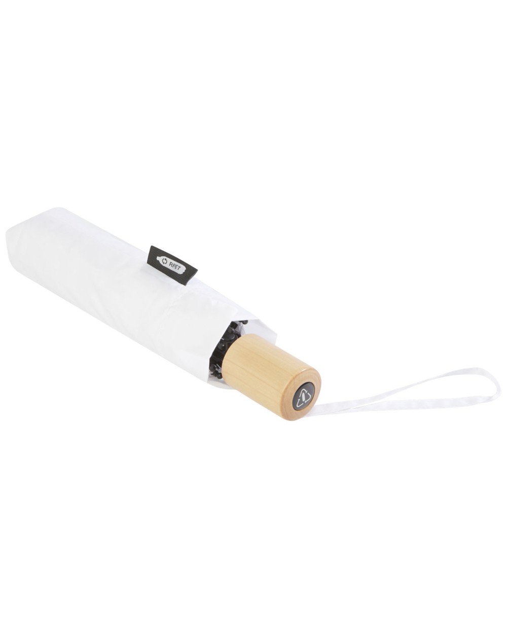 Paraplu's 4DO Birgit 21'' opvouwbare windproof gerecyclede PET-paraplu voor bedrukking &amp; borduring