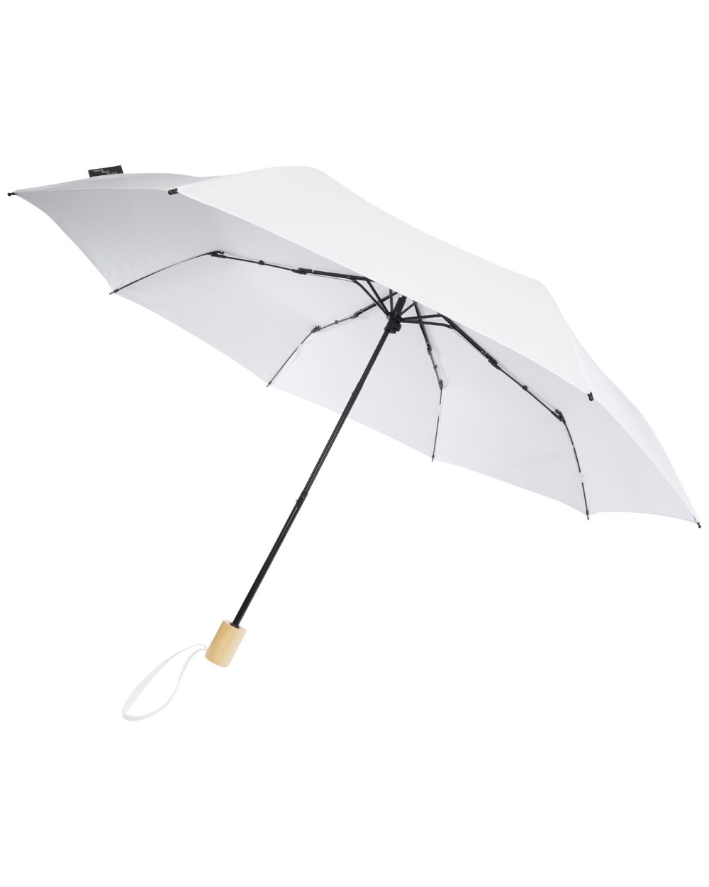 Paraplu's 4DO Birgit 21'' opvouwbare windproof gerecyclede PET-paraplu voor bedrukking &amp; borduring