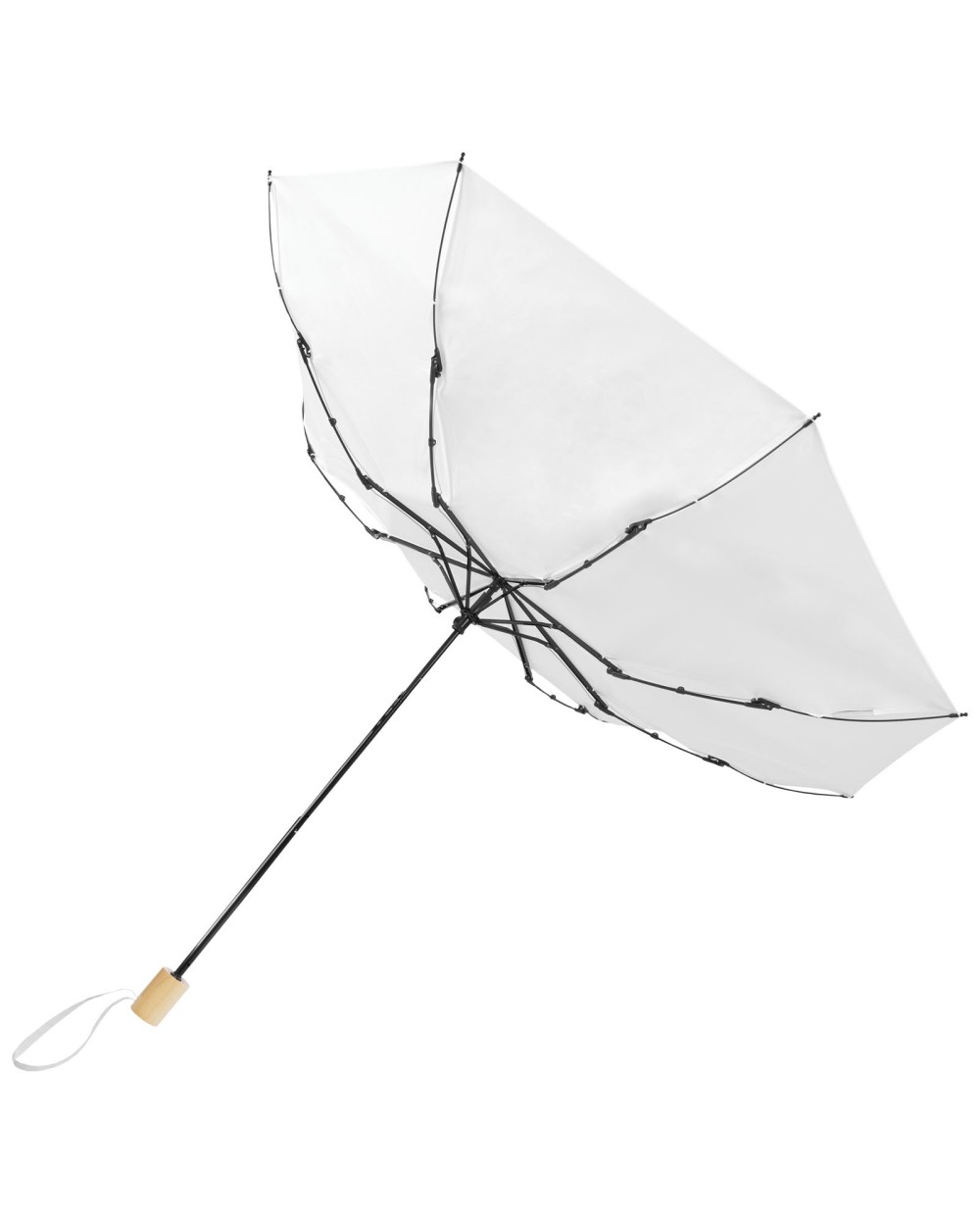Parapluies personnalisable 4DO Parapluie 21" pliable windproof en PET recyclé Birgit