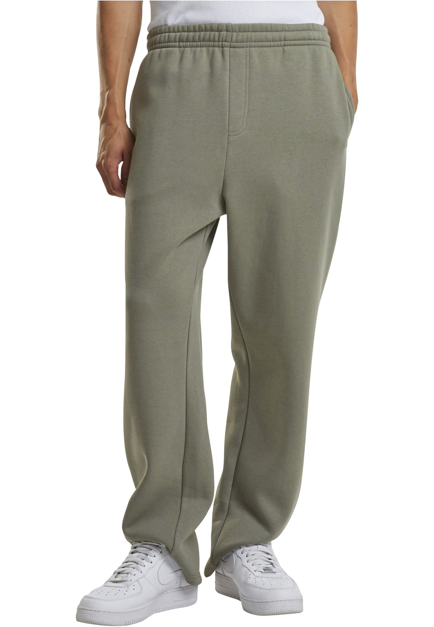 Pantalons personnalisable BUILD YOUR BRAND Fluffy Track Sweatpants