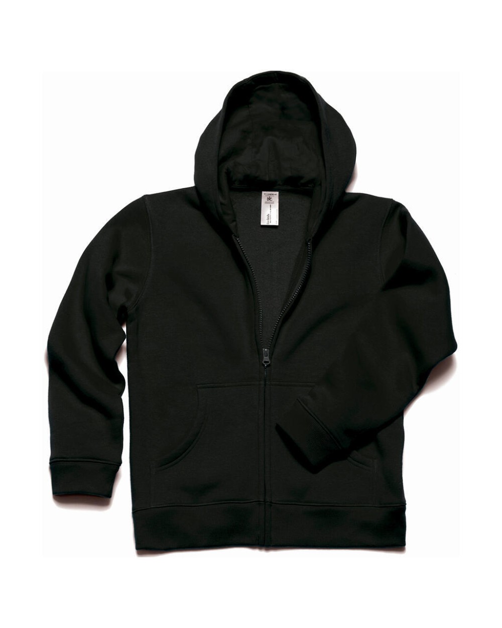 Sweaters & hoodies B&C HOODED FULL ZIP KIDS voor bedrukking &amp; borduring