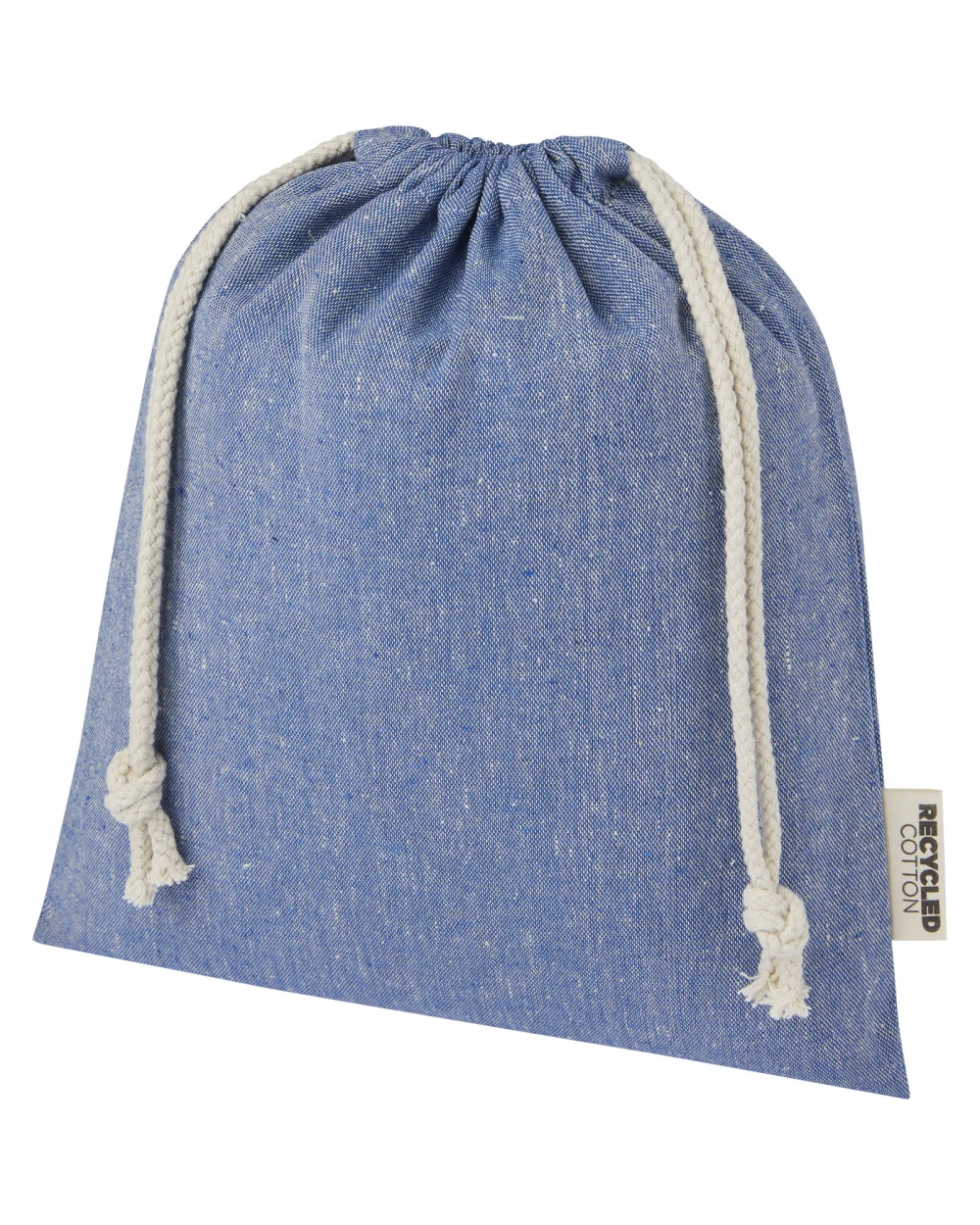 4DO Pheebs 150 g/m² GRS Zuziehbeutel aus Recyclingbaumwolle mittel 1,5 l Taschen personalisierbar