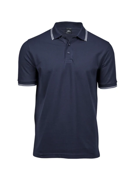 TEE JAYS LUXURY STRIPE STRETCH POLO /api/colors/ac3617f1-55b6-4cce-bc08-bb5c08d2e5bf personnalisable