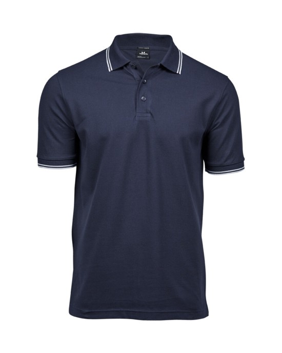 Polos personnalisable Tee Jays LUXURY STRIPE STRETCH POLO