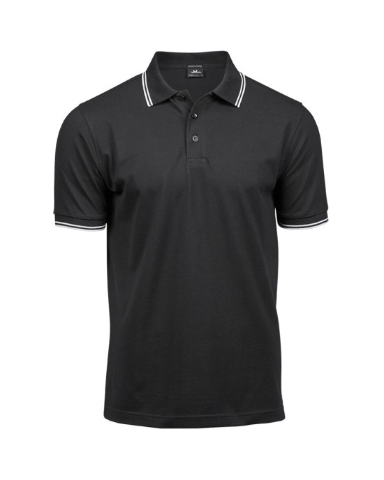 Polos personnalisable Tee Jays LUXURY STRIPE STRETCH POLO