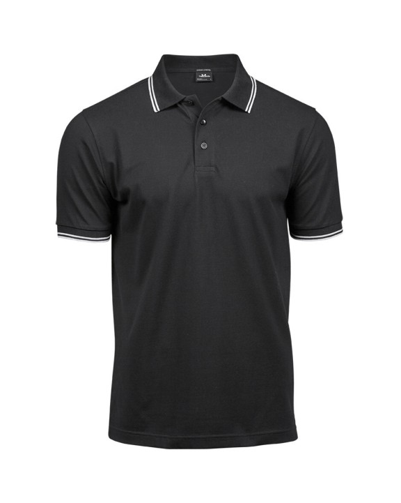Polo's TEE JAYS LUXURY STRIPE STRETCH POLO voor bedrukking &amp; borduring