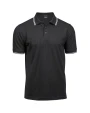 TEE JAYS LUXURY STRIPE STRETCH POLO Poloshirts personalisierbar