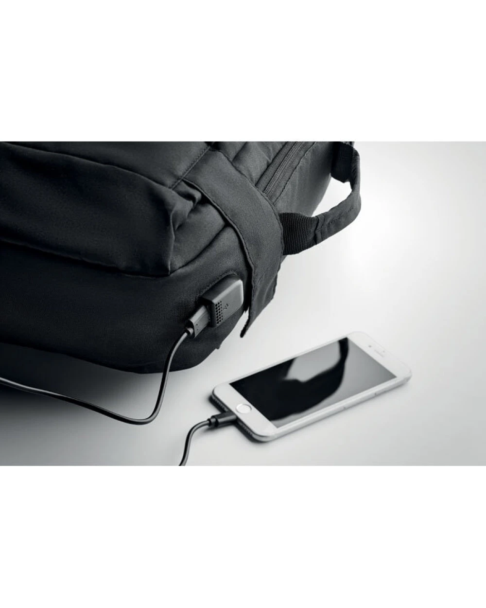 4DO Laptop Rucksack 300D RPET Taschen personalisierbar