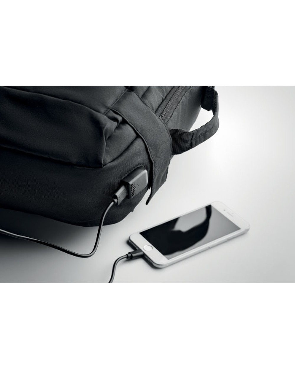4DO Laptop Rucksack 300D RPET Taschen personalisierbar