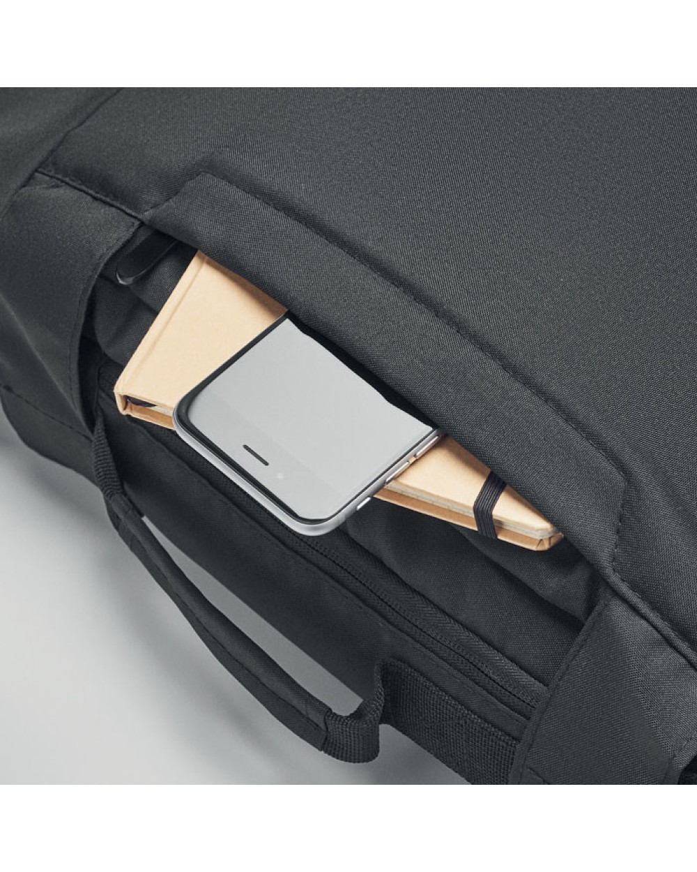 Tassen & Zakken 4DO 300D RPET laptop rugzak voor bedrukking &amp; borduring