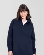 Sweaters & hoodies FOL Iconic premium zip-neck sweat voor bedrukking &amp; borduring