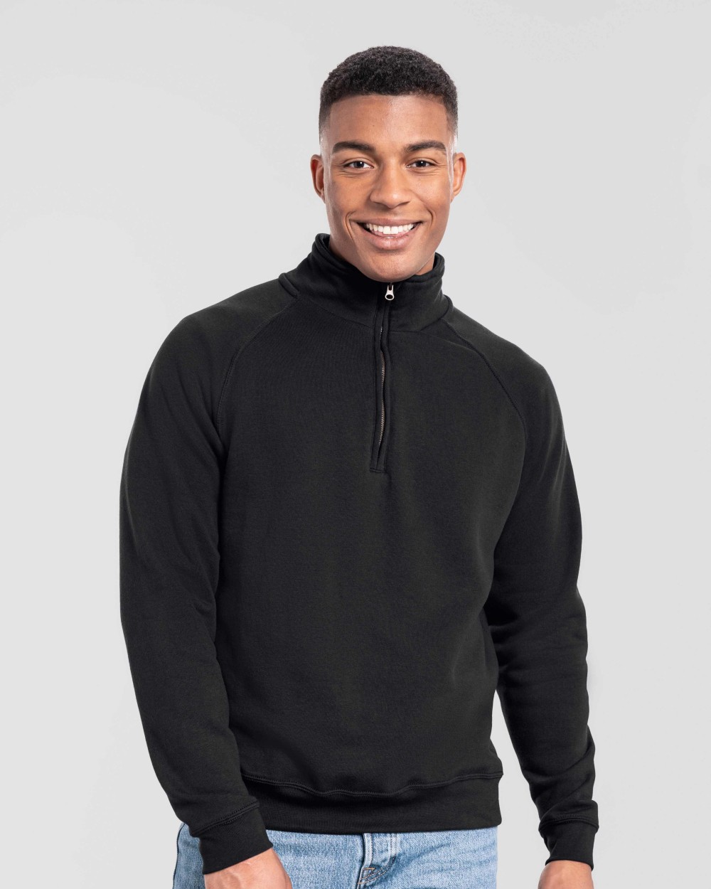 Sweat-shirts personnalisable FOL Sweat premium iconique à col zippé