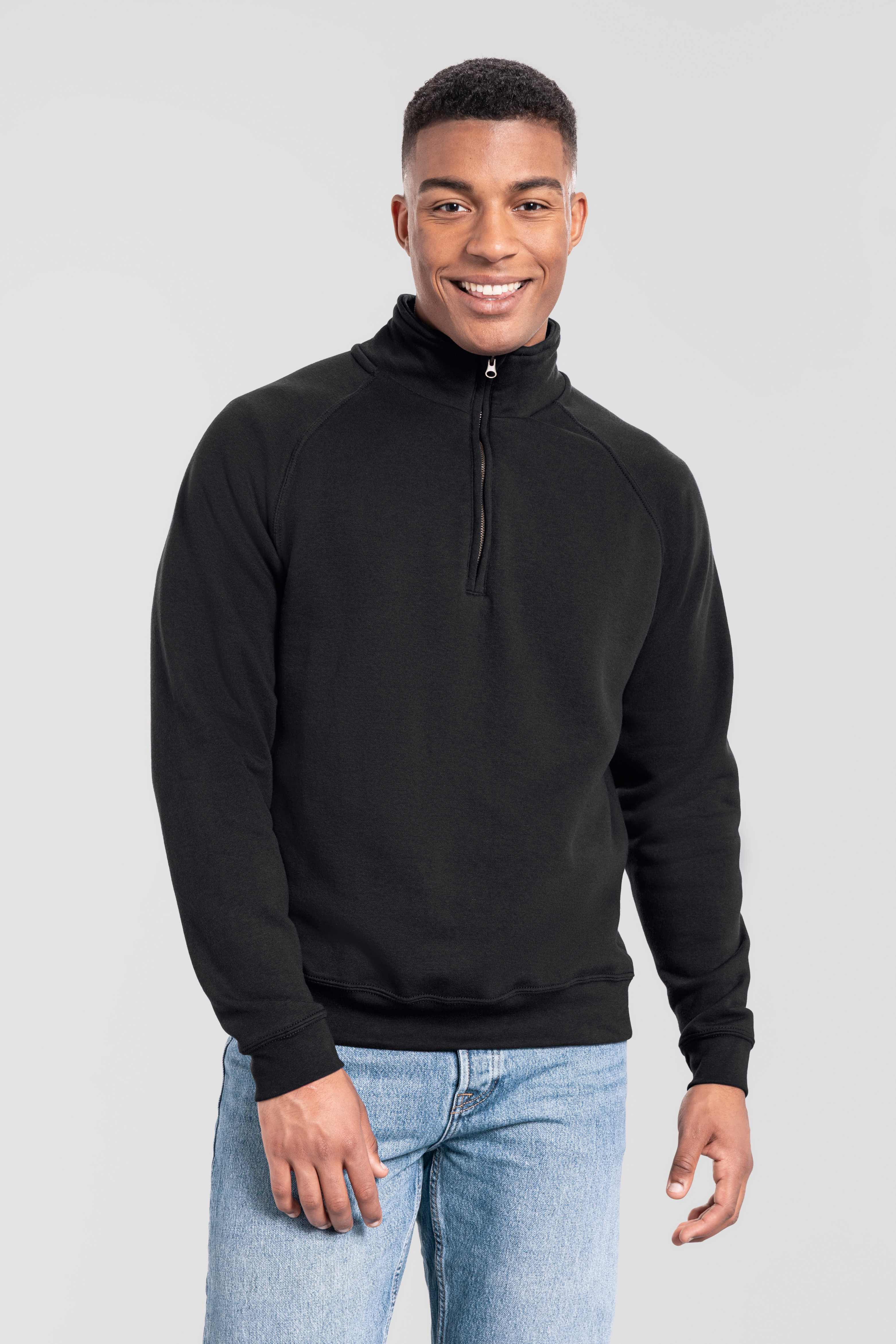 Sweat-shirts personnalisable FOL Sweat premium iconique à col zippé