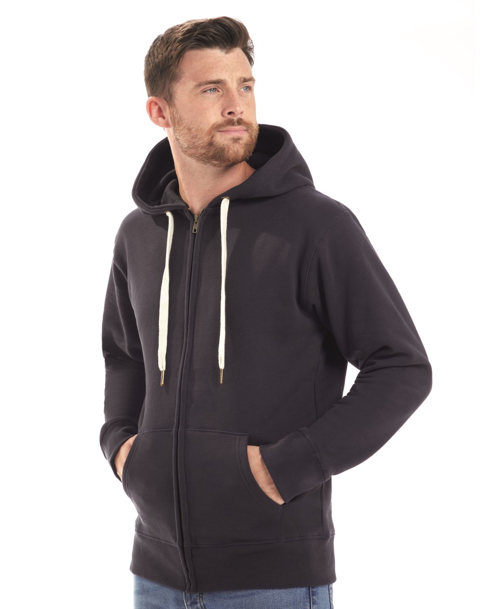 Sweat-shirts personnalisable MANTIS MEN'S SUPERSTAR ZIP-THROUGH HOODIE