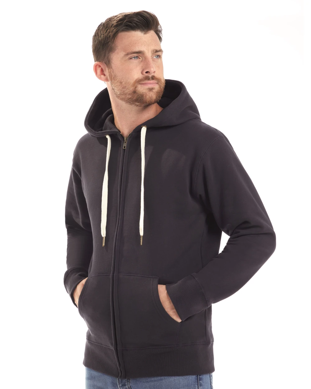 Sweat-shirts personnalisable MANTIS MEN'S SUPERSTAR ZIP-THROUGH HOODIE
