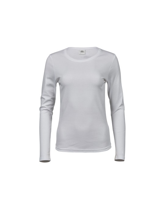 T-Shirts personnalisable Tee Jays LADIES LONG SLEEVE INTERLOCK TEE