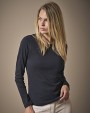 T-shirts TEE JAYS LADIES LONG SLEEVE INTERLOCK TEE voor bedrukking &amp; borduring