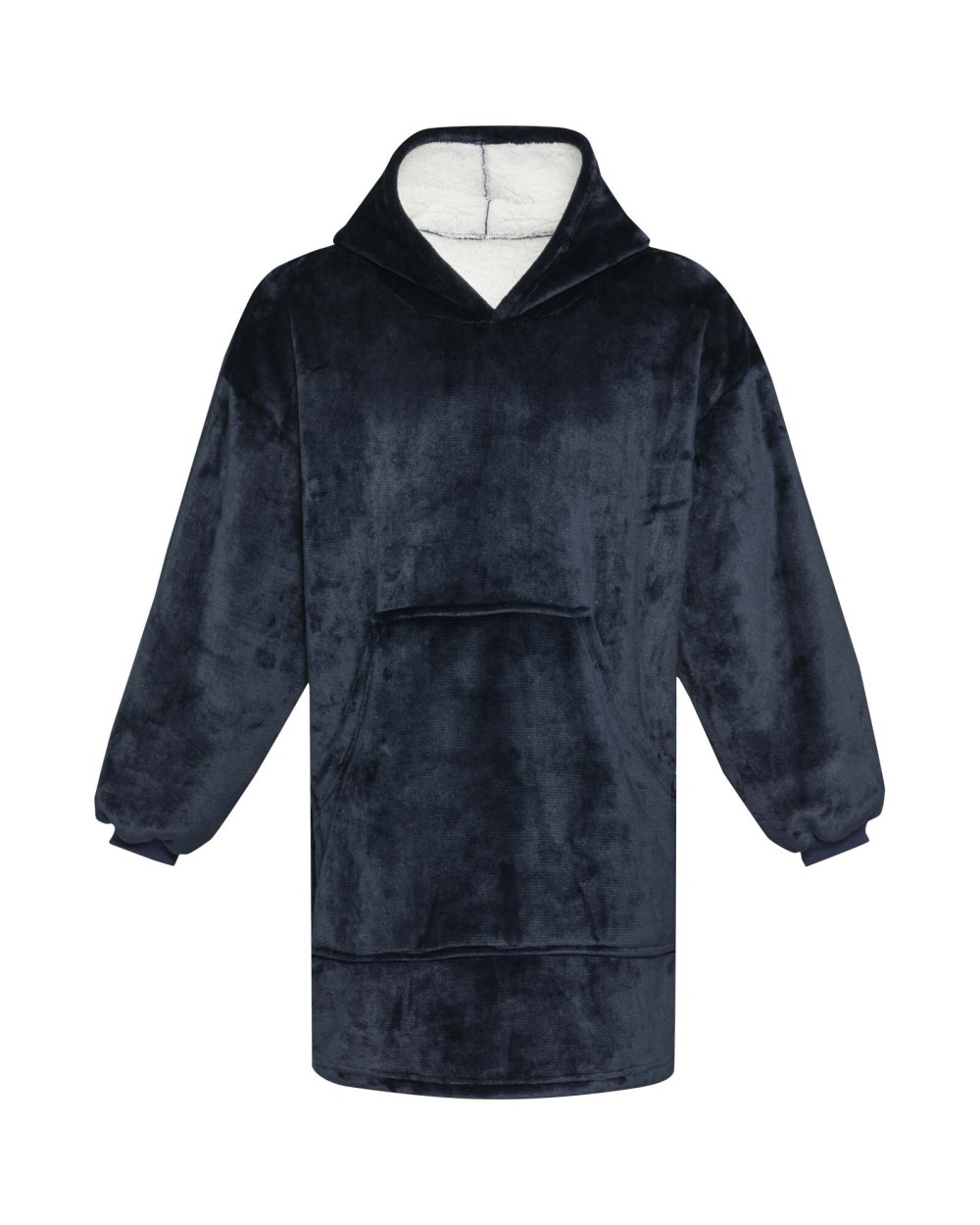 Fleecedekens 4DO Denali GRS hoodie deken voor bedrukking &amp; borduring