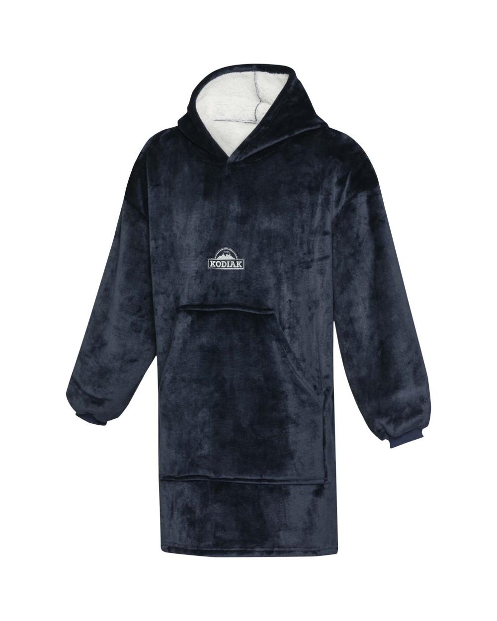 Fleecedekens 4DO Denali GRS hoodie deken voor bedrukking &amp; borduring