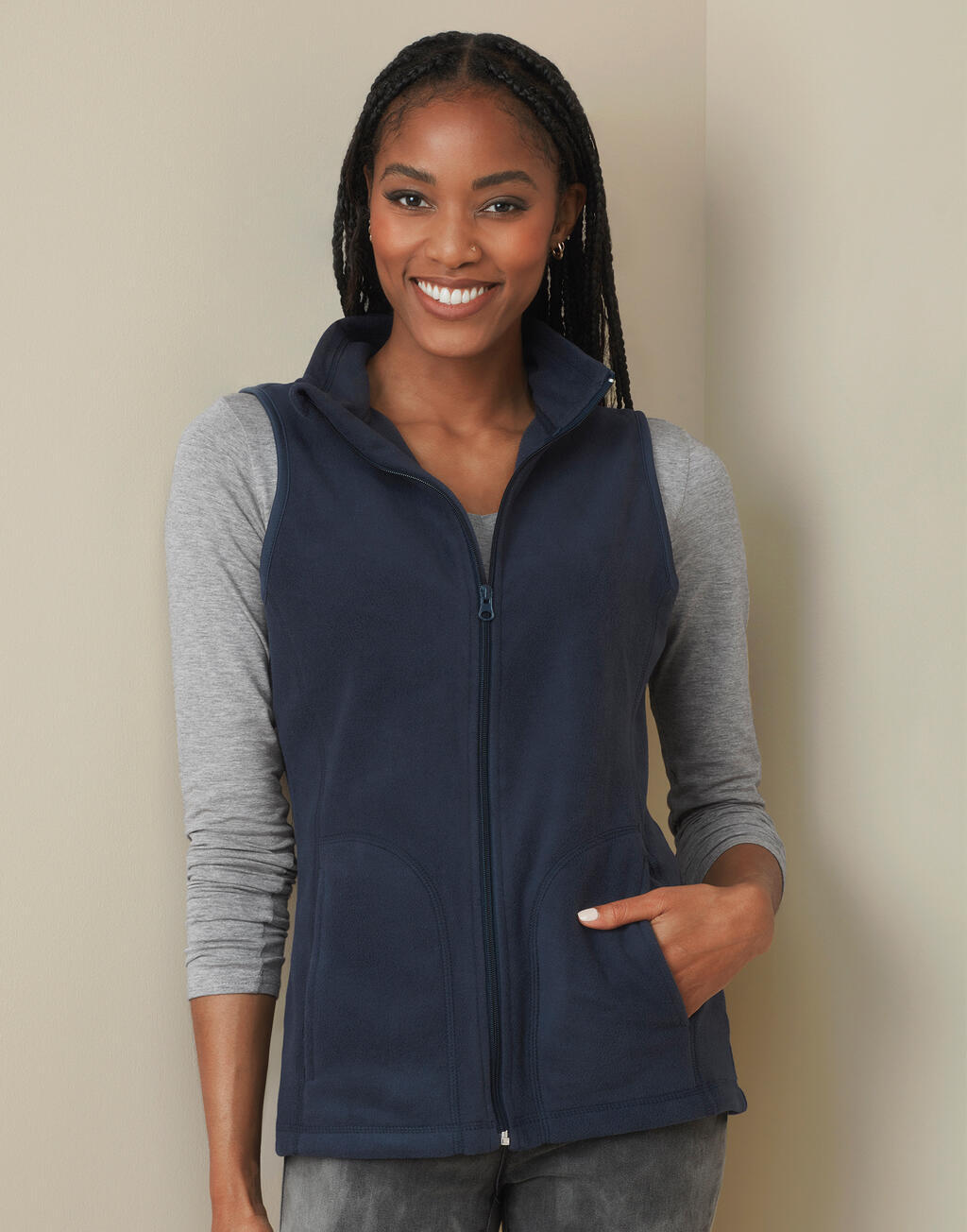 STEDMAN Fleece Vest Women Polar Fleeces personalisierbar
