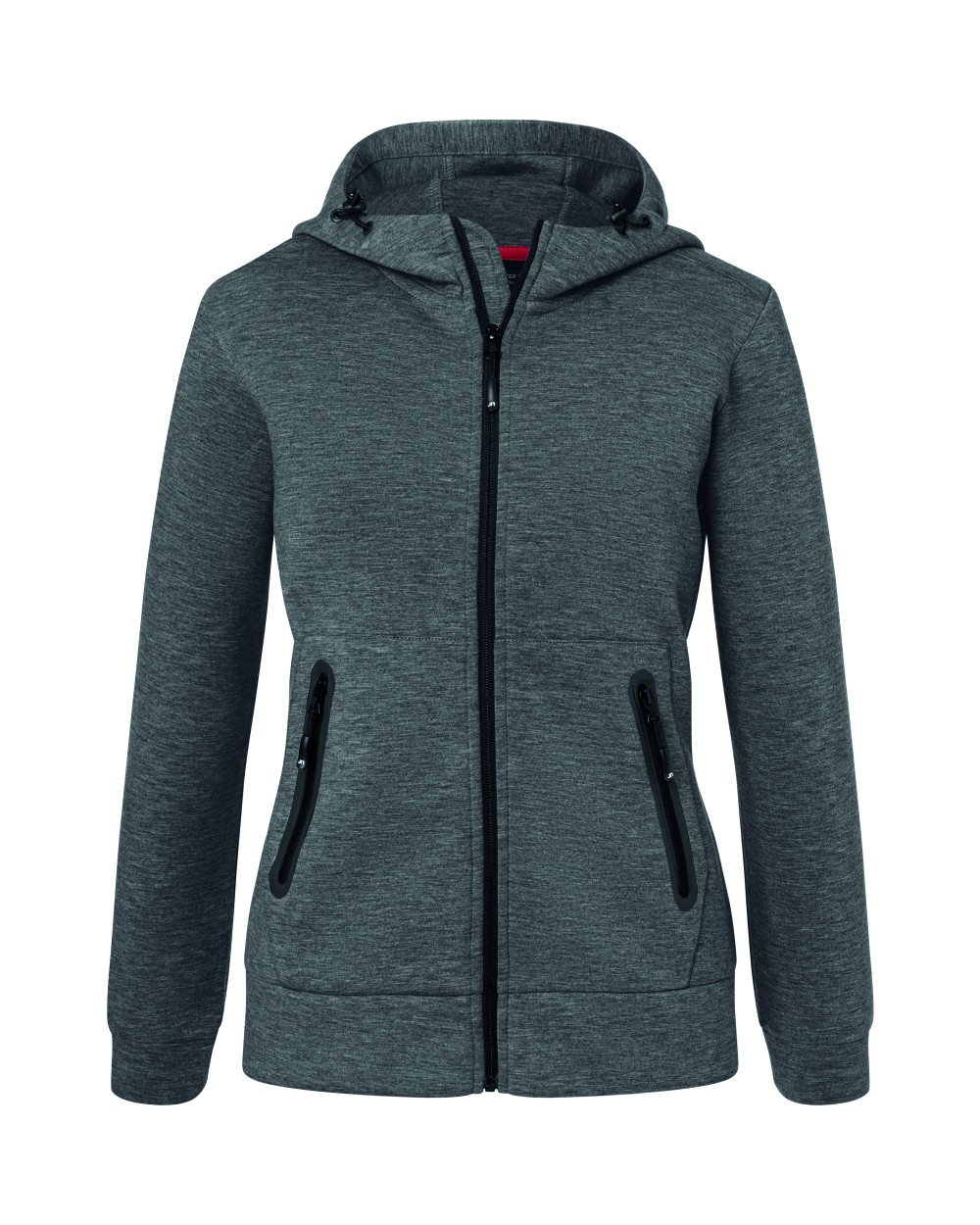 JAMES & NICHOLSON Ladies` Hooded Jacket Jacken personalisierbar